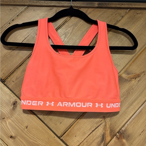 Under Armour Other - Under Armour Pink Sports Bra Moisture-Wicking Racerback. Medium